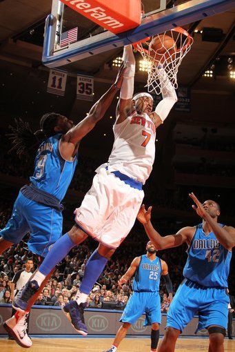 And Still Undefeated! JR and Melo Lift Knicks Past Mavs&nbsp;104-94
