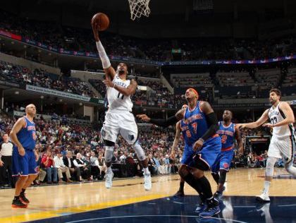 Unblemished No More: Grizzlies Frontline Wears Down Knicks&nbsp;105-95