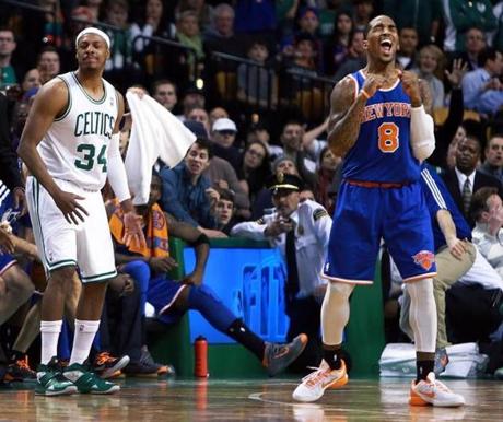 Not Tonight, Pierce! Knicks Hold Off Celtics&nbsp;89-86