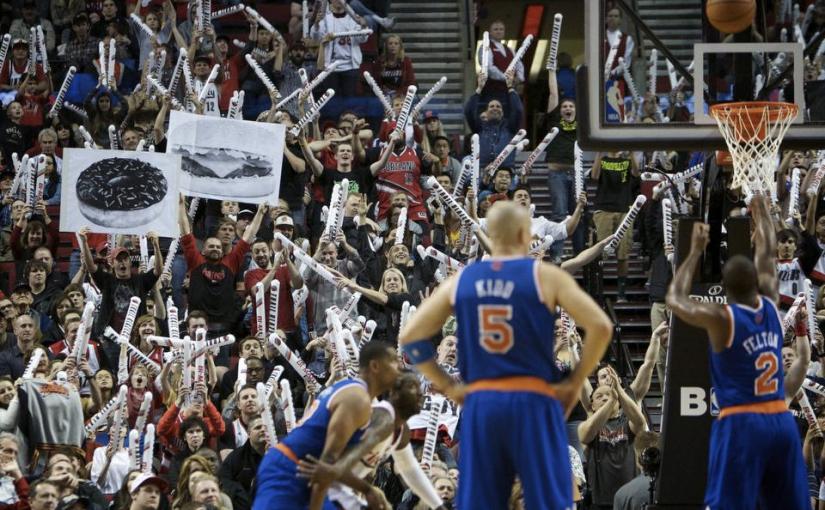 Knicks Fight, But Falter Down the Stretch to Blazers&nbsp;105-90