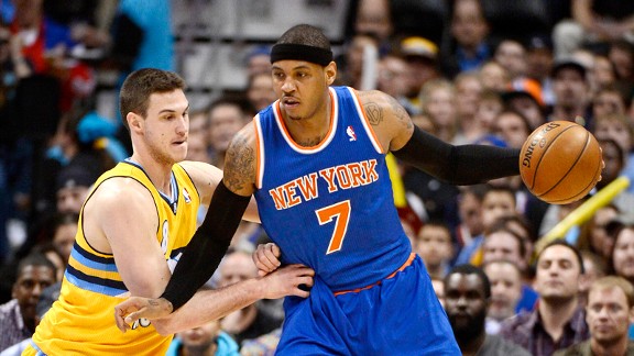 Where Is Melo??? Nuggets Run Knicks Off the Court&nbsp;117-94