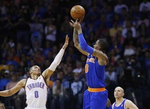 Knicks Take 12th Straight Win in Wild Shootout With the&nbsp;Thunder