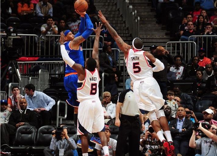 10 and Counting — Melo and JR Turn Atlanta Into MSG South, Knicks Defeat Hawks&nbsp;95-82
