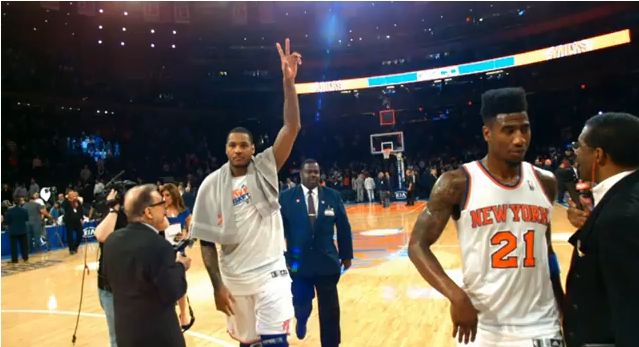Melo Reaffirms Knicks Title Hopes, But States the “Window Is Closing…”