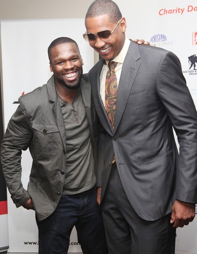 Carmelo Anthony Joins 50 Cent’s SMS&nbsp;Audio