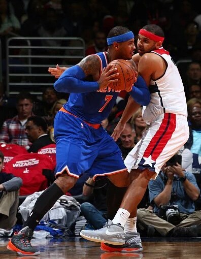 [Video] No Tricks, All Treats: Melo Drops 37 on Wizards in 117-110&nbsp;Win