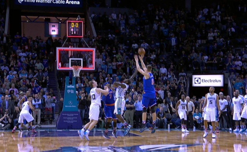 [Video] Robbed? Refs Waive Off Porzingis Buzzer-Beater, Hornets Escape with 95-93&nbsp;Win