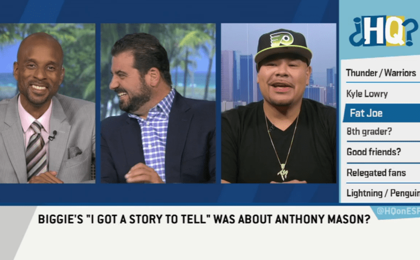[Video] Fat Joe Names Anthony Mason as Knicks Player from B.I.G.’s “I Got a Story to&nbsp;Tell”
