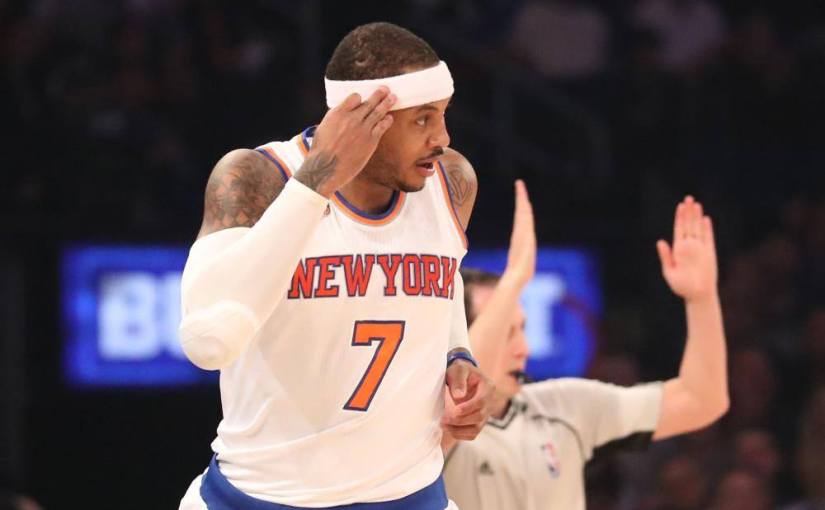 Melo to Replace Kevin Love as 2017&nbsp;All-Star