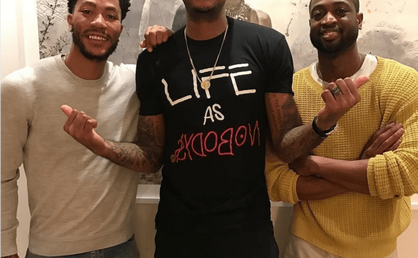 Melo, D-Rose and D-Wade Celebrate&nbsp;Thanksgiving