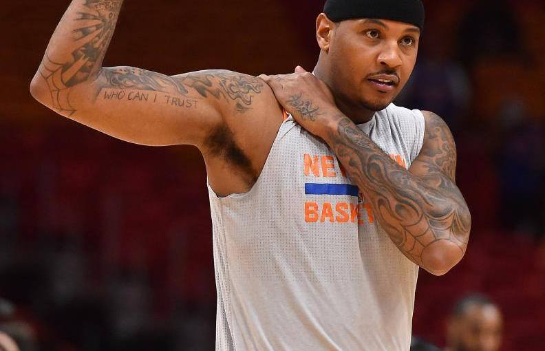 Carmelo Anthony’s IG Post Hints at Rejecting Knicks Trade&nbsp;Talks?