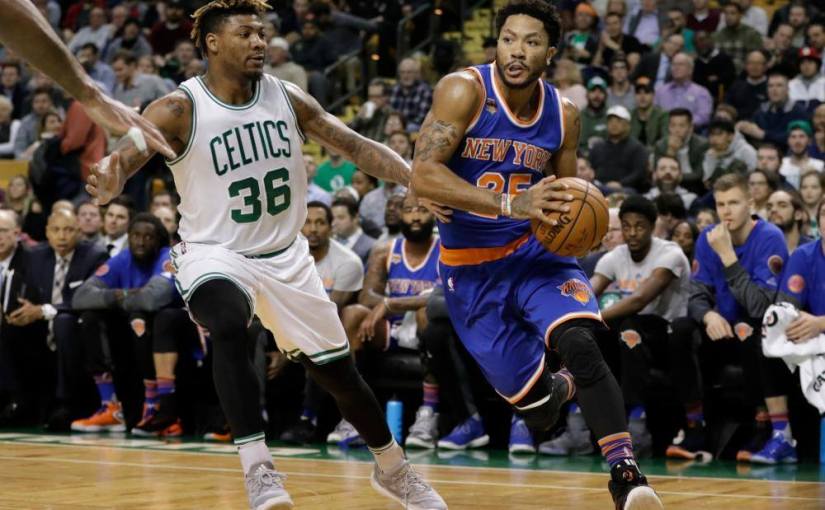 [Video] Rose and Motivated Knicks Bench Down Celtics&nbsp;117-106