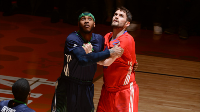 Cavs Turn Down Knicks’ Melo for Love Trade&nbsp;Inquiry