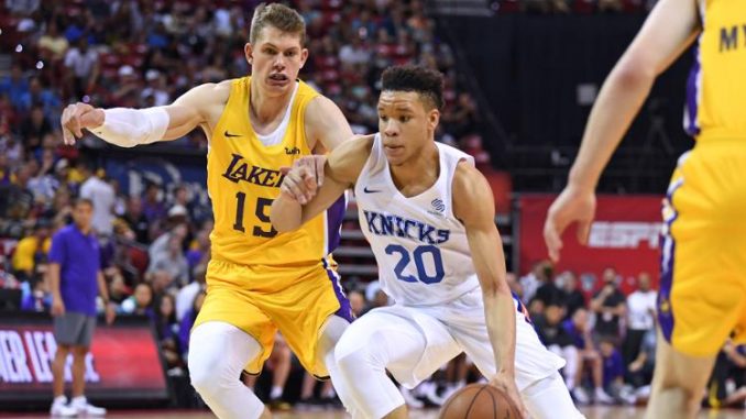 Summer League: Knox Goes Off for 29, But Knicks Fall to&nbsp;Lakers